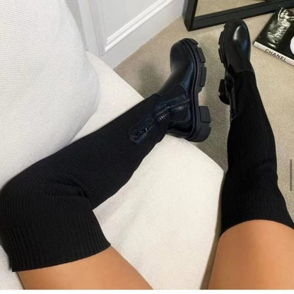 Vintage inspirierte Orthopädische Stiefel