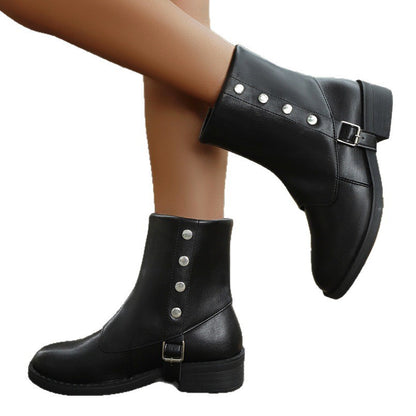 Vintage inspirierte Orthopädische Stiefel