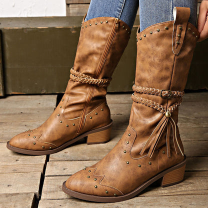 Klassische Orthopädische Stiefel mit zeitlosem Stil