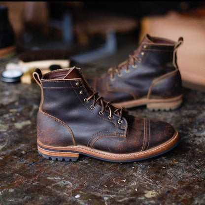Vintage inspirierte Orthopädische Stiefel