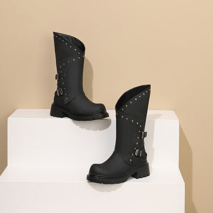 Klassische Orthopädische Stiefel mit zeitlosem Stil