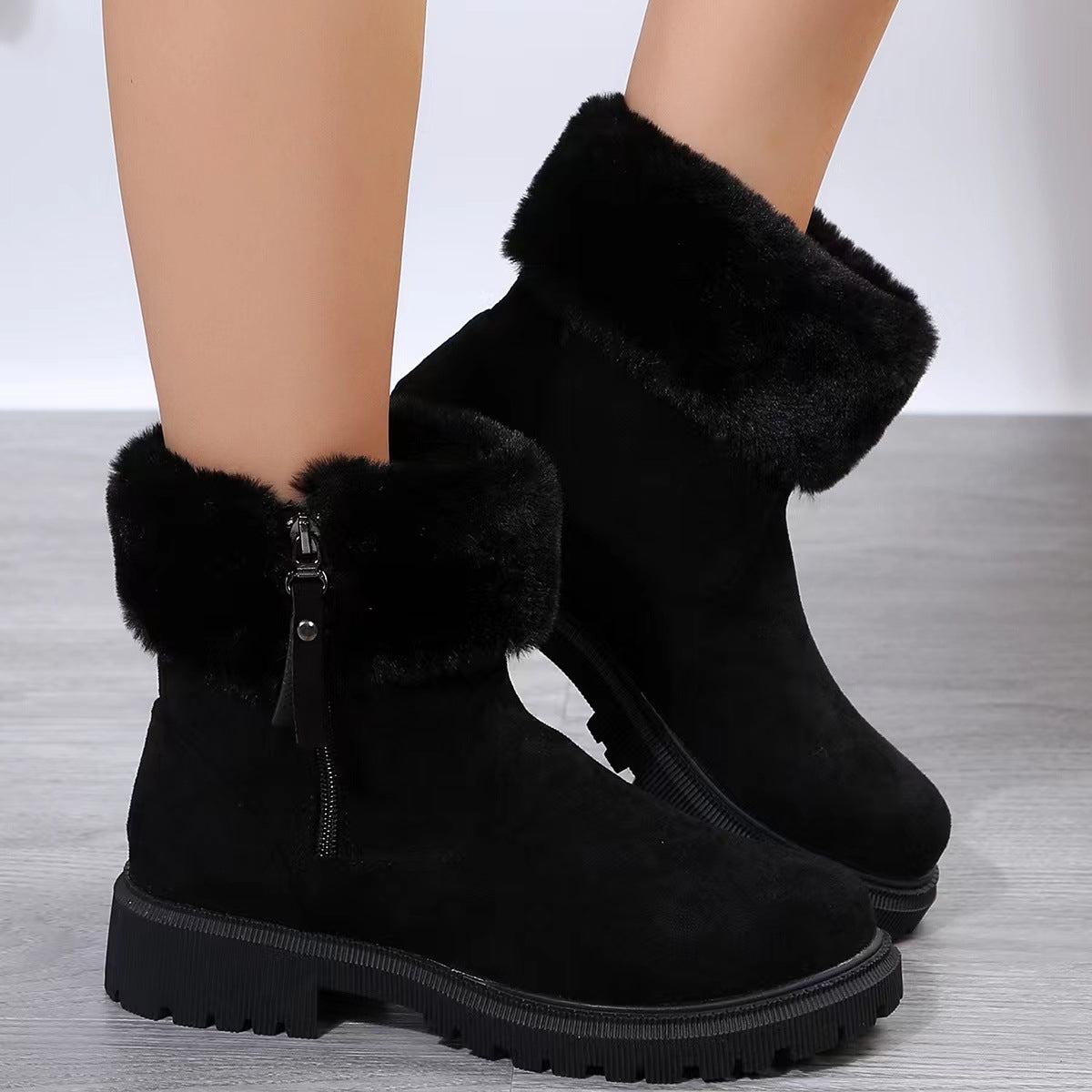 Klassische Orthopädische Stiefel mit zeitlosem Stil
