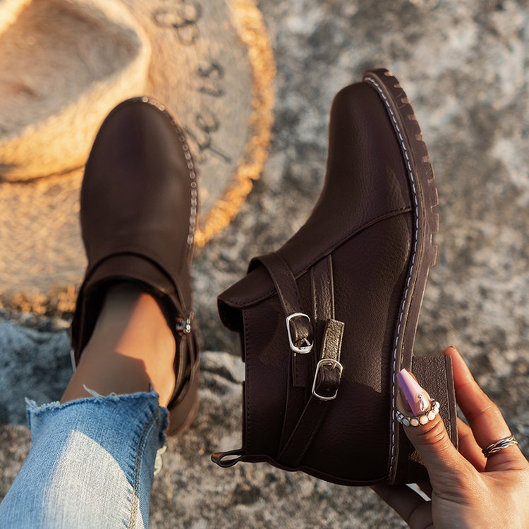 Schicke Orthopädische Stiefel mit einzigartigem Design