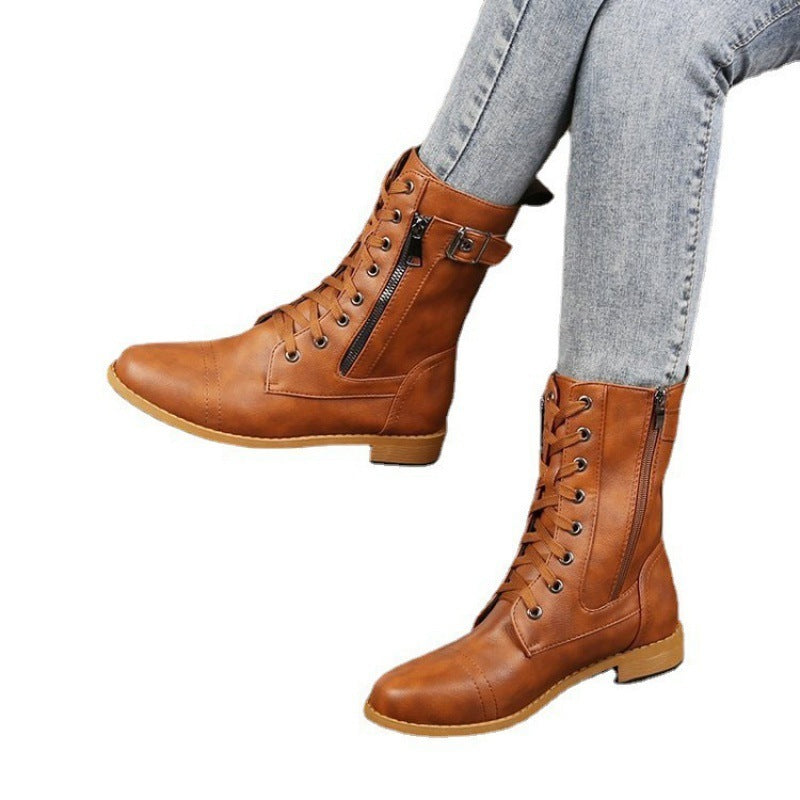 Anmutige Orthopädische Stiefel für modernen Look