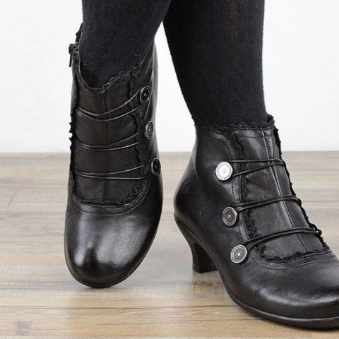 Vintage inspirierte Orthopädische Stiefel