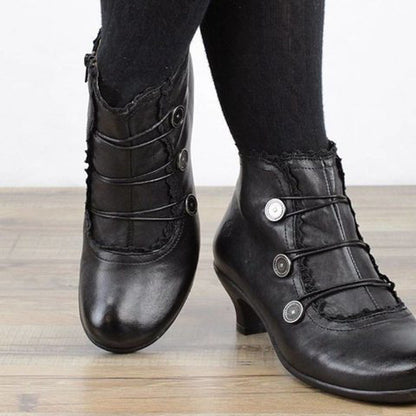 Vintage inspirierte Orthopädische Stiefel
