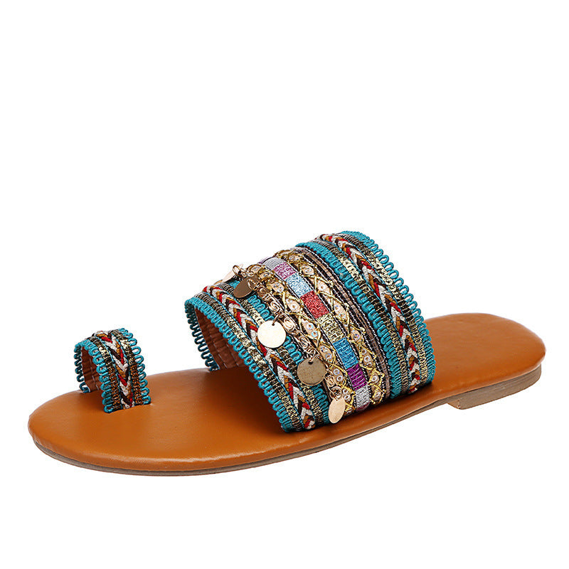 Vintage inspirierte Orthopädische Sandalen