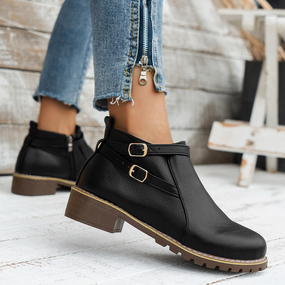 Elegante Orthopädische Stiefel für jeden Schritt