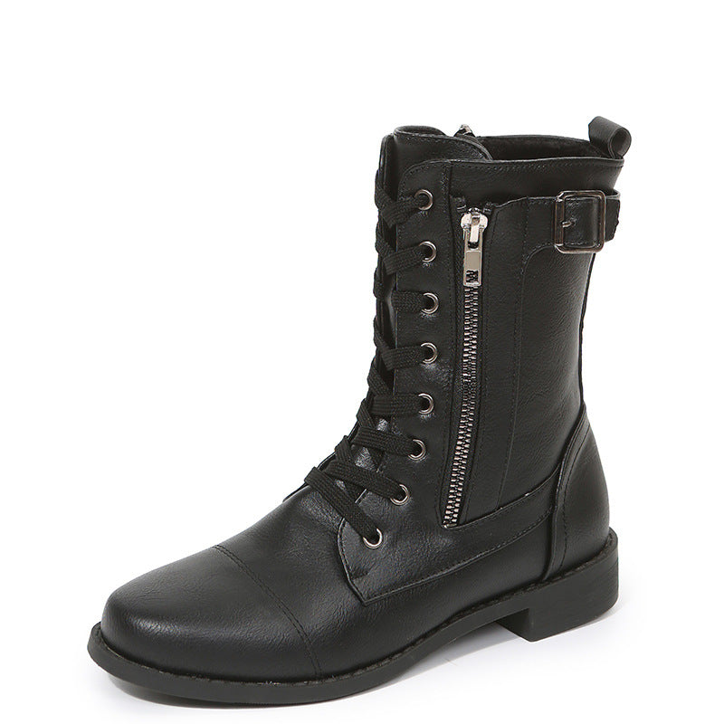 Vintage inspirierte Orthopädische Stiefel
