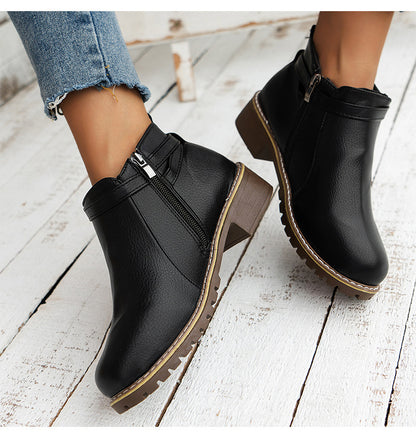 Schicke Orthopädische Stiefel mit einzigartigem Design