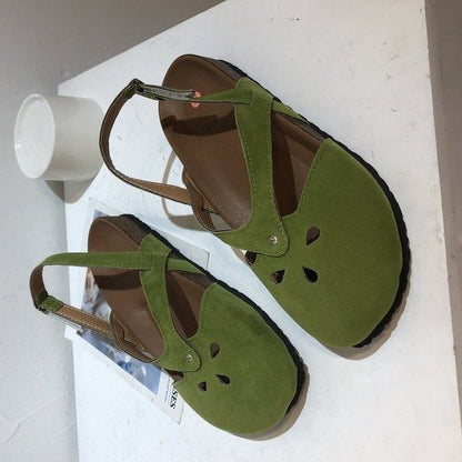Klassische Orthopädische Sandalen mit zeitlosem Stil