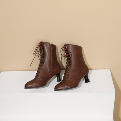 Vintage inspirierte Orthopädische Stiefel