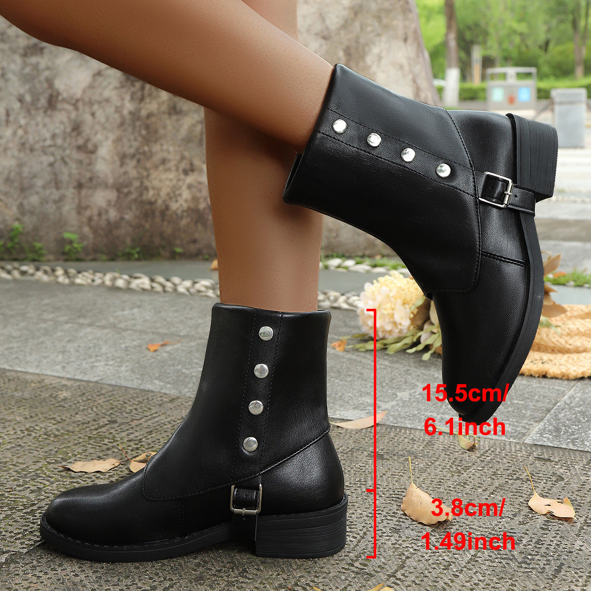 Schicke Orthopädische Stiefel mit einzigartigem Design
