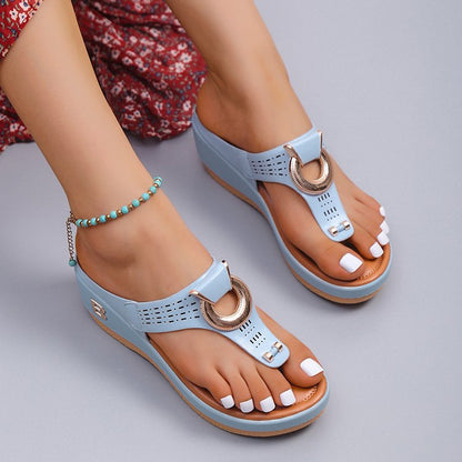 Klassische Orthopädische Sandalen mit zeitlosem Stil