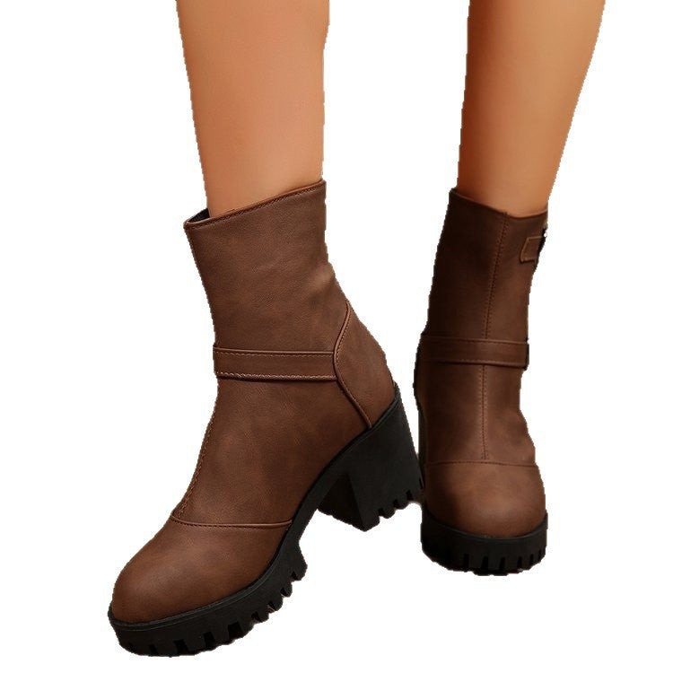 Schicke Orthopädische Stiefel mit einzigartigem Design
