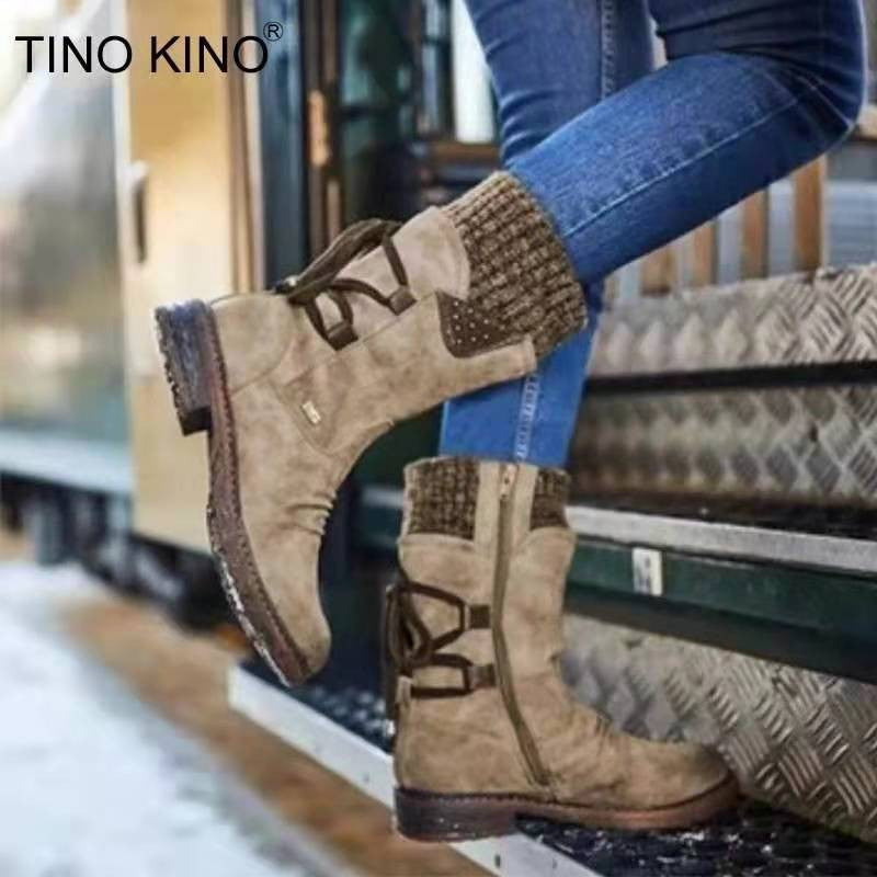 Anmutige Orthopädische Stiefel für modernen Look