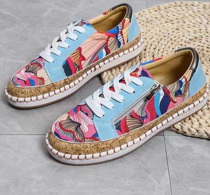 MW | Bequeme Sportschuhe mit Blumen
