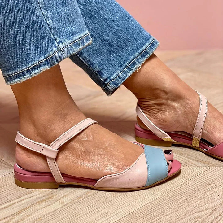 Vintage inspirierte Orthopädische Sandalen