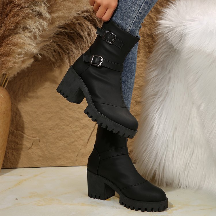 Schicke Orthopädische Stiefel mit einzigartigem Design
