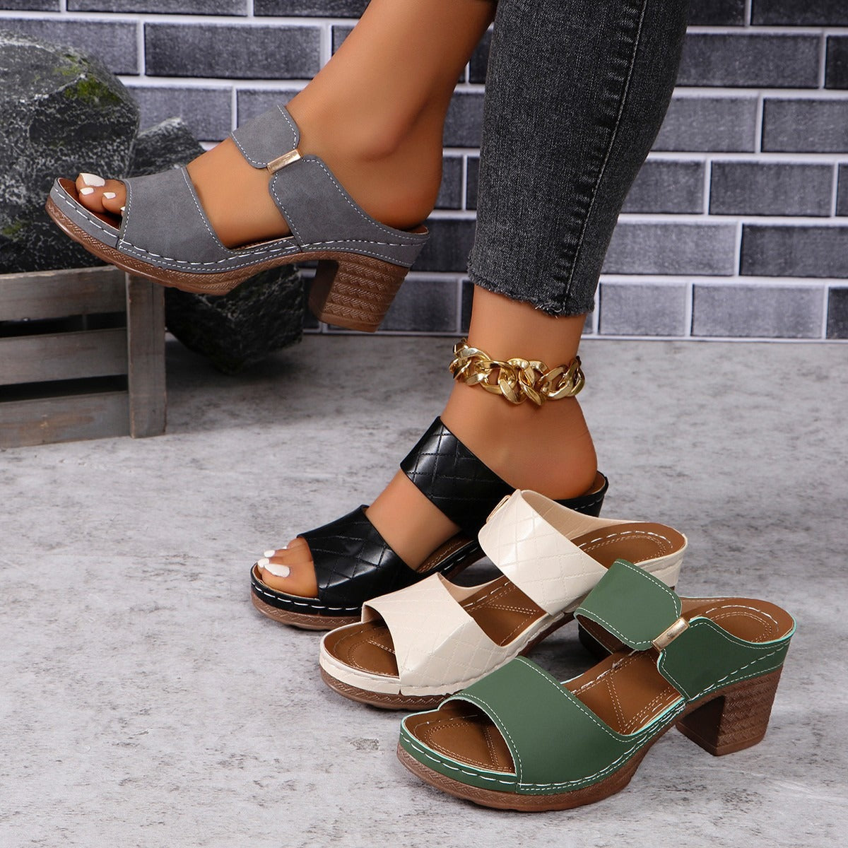 Elegante Orthopädische Sandalen für jeden Schritt