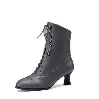 Vintage inspirierte Orthopädische Stiefel