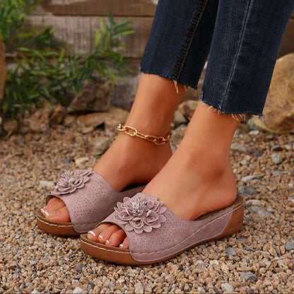 Vintage inspirierte Orthopädische Sandalen
