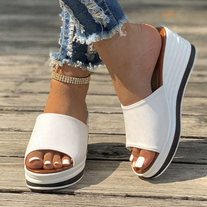 MW | Fischmaul Keile Sommer Sandalen