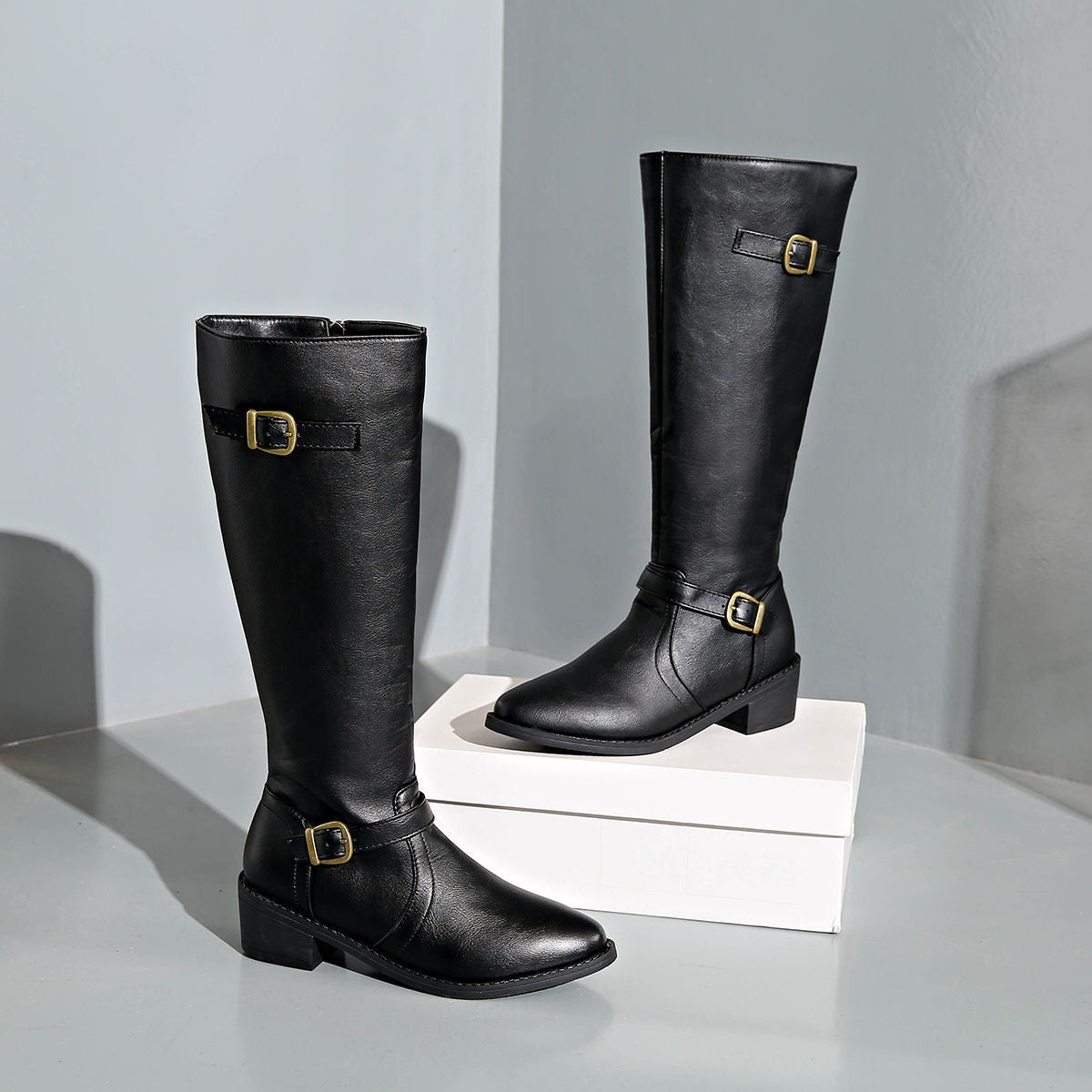Vintage inspirierte Orthopädische Stiefel