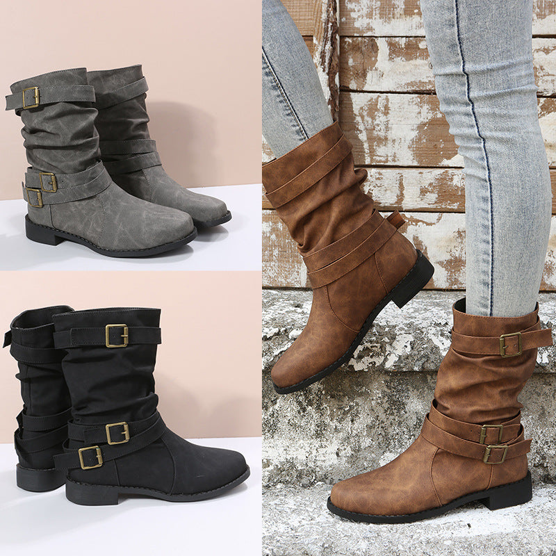 Anmutige Orthopädische Stiefel für modernen Look