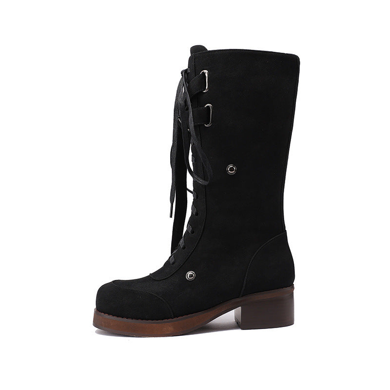 Klassische Orthopädische Stiefel mit zeitlosem Stil