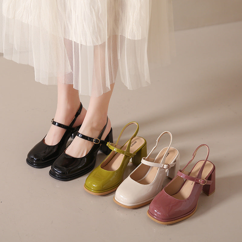 MW | Elegante klassische Damenschuhe mit Absatz