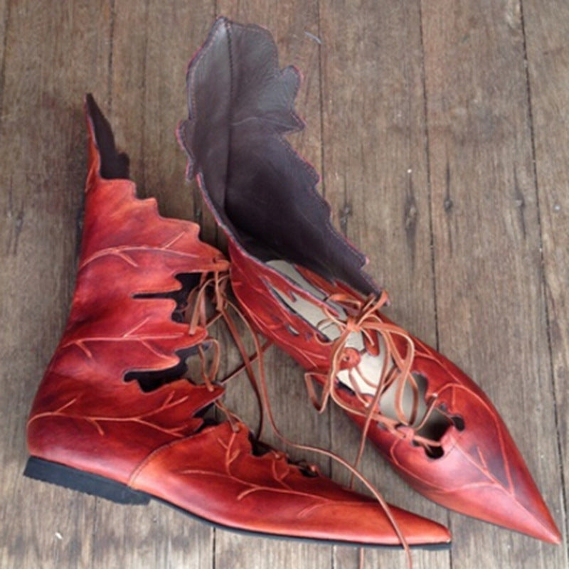 Vintage inspirierte Orthopädische Schuhe