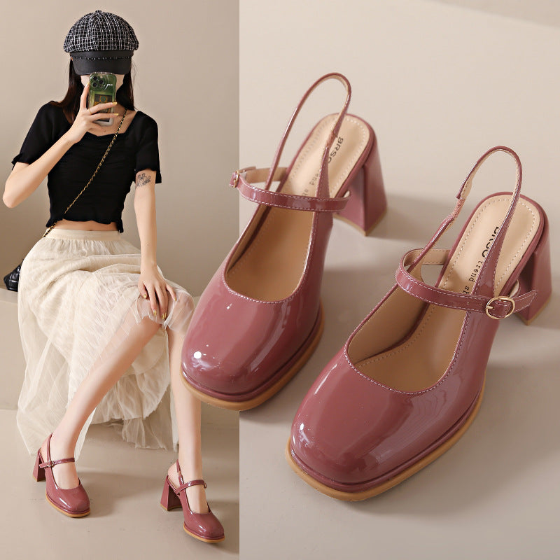 MW | Elegante klassische Damenschuhe mit Absatz