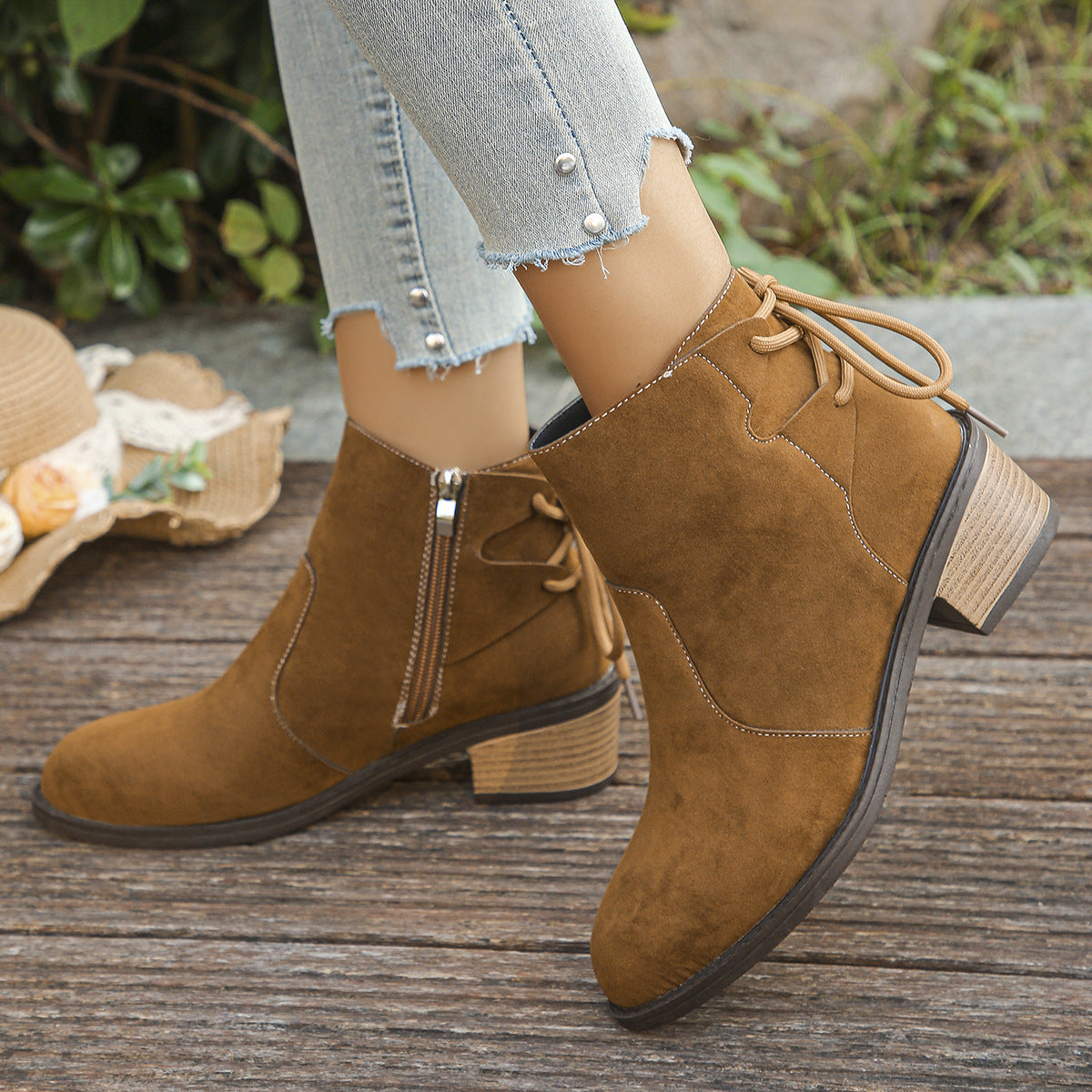 Klassische Orthopädische Stiefel mit zeitlosem Stil