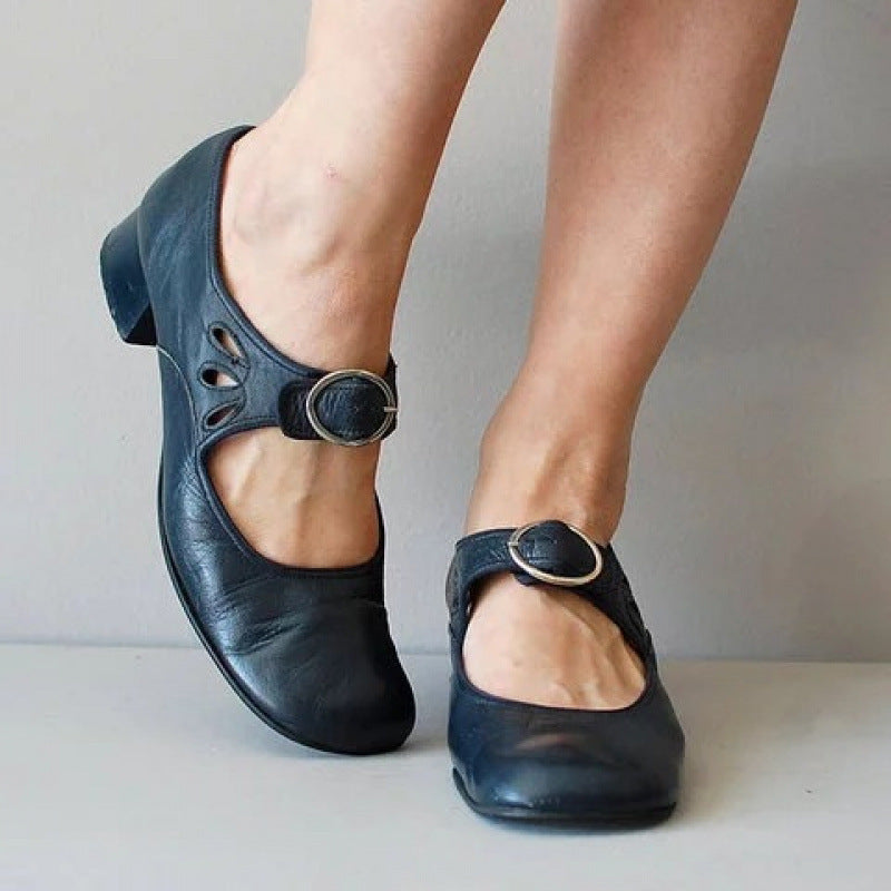 Klassische Orthopädische Schuhe mit zeitlosem Stil