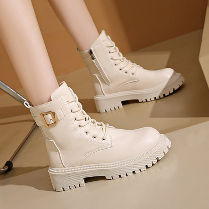 Vintage inspirierte Orthopädische Stiefel