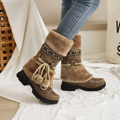Vintage inspirierte Orthopädische Stiefel