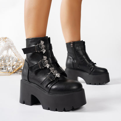 Schicke Orthopädische Stiefel mit einzigartigem Design