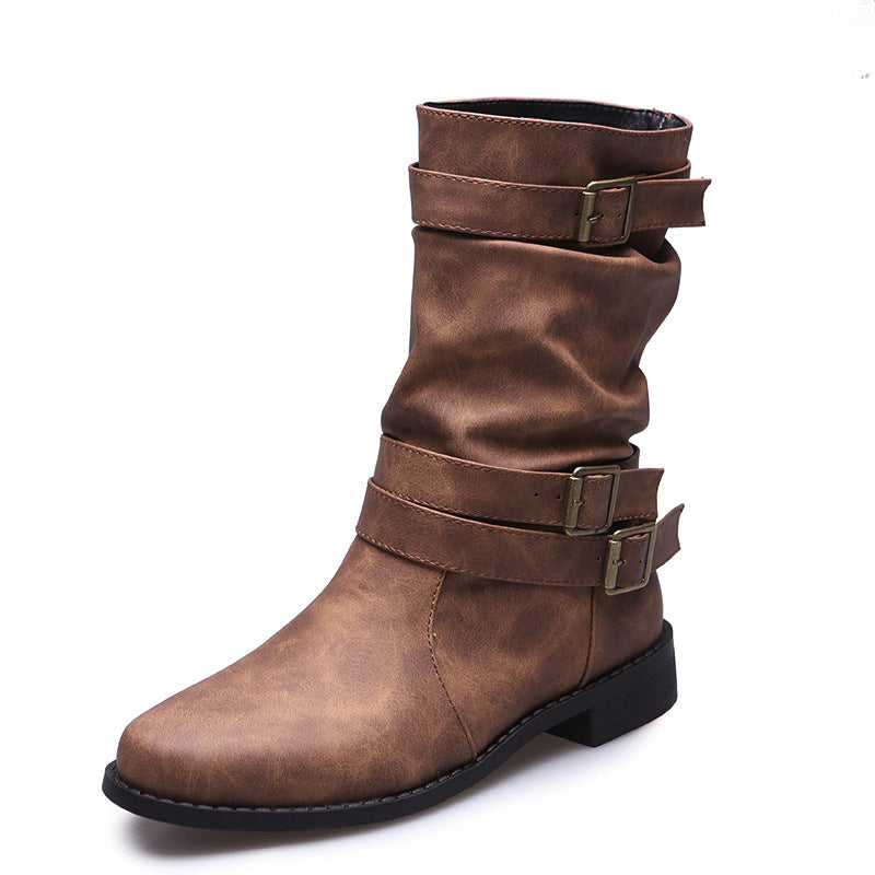 Klassische Orthopädische Stiefel mit zeitlosem Stil