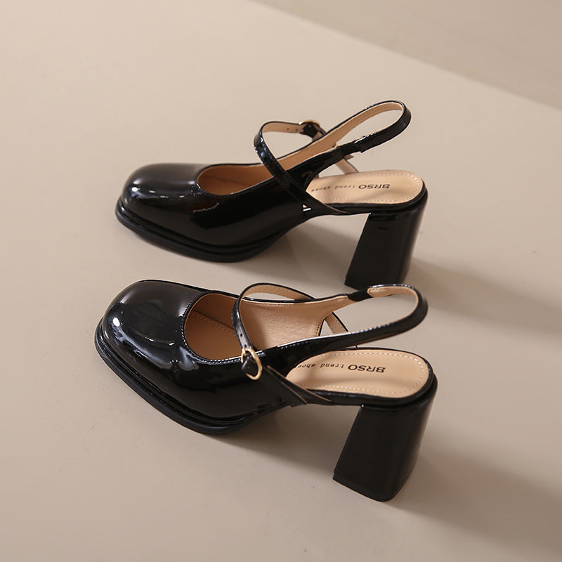MW | Elegante klassische Damenschuhe mit Absatz