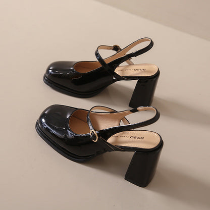 MW | Elegante klassische Damenschuhe mit Absatz