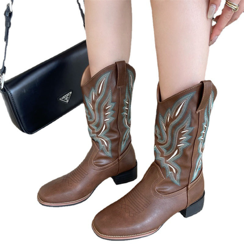 Vintage inspirierte Orthopädische Stiefel