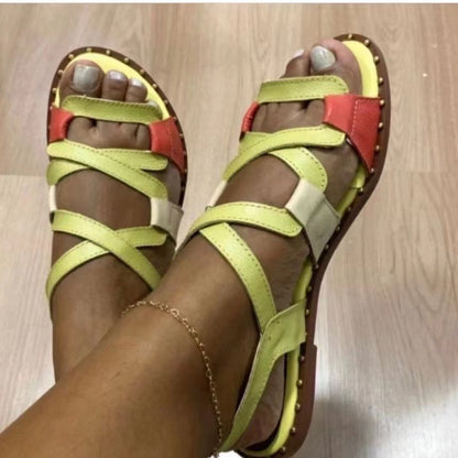 Vintage inspirierte Orthopädische Sandalen