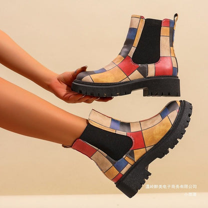 Klassische Orthopädische Stiefel mit zeitlosem Stil