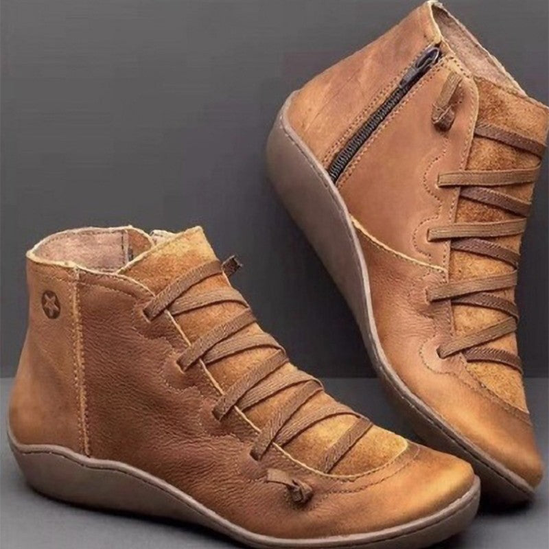Klassische Orthopädische Stiefel mit zeitlosem Stil