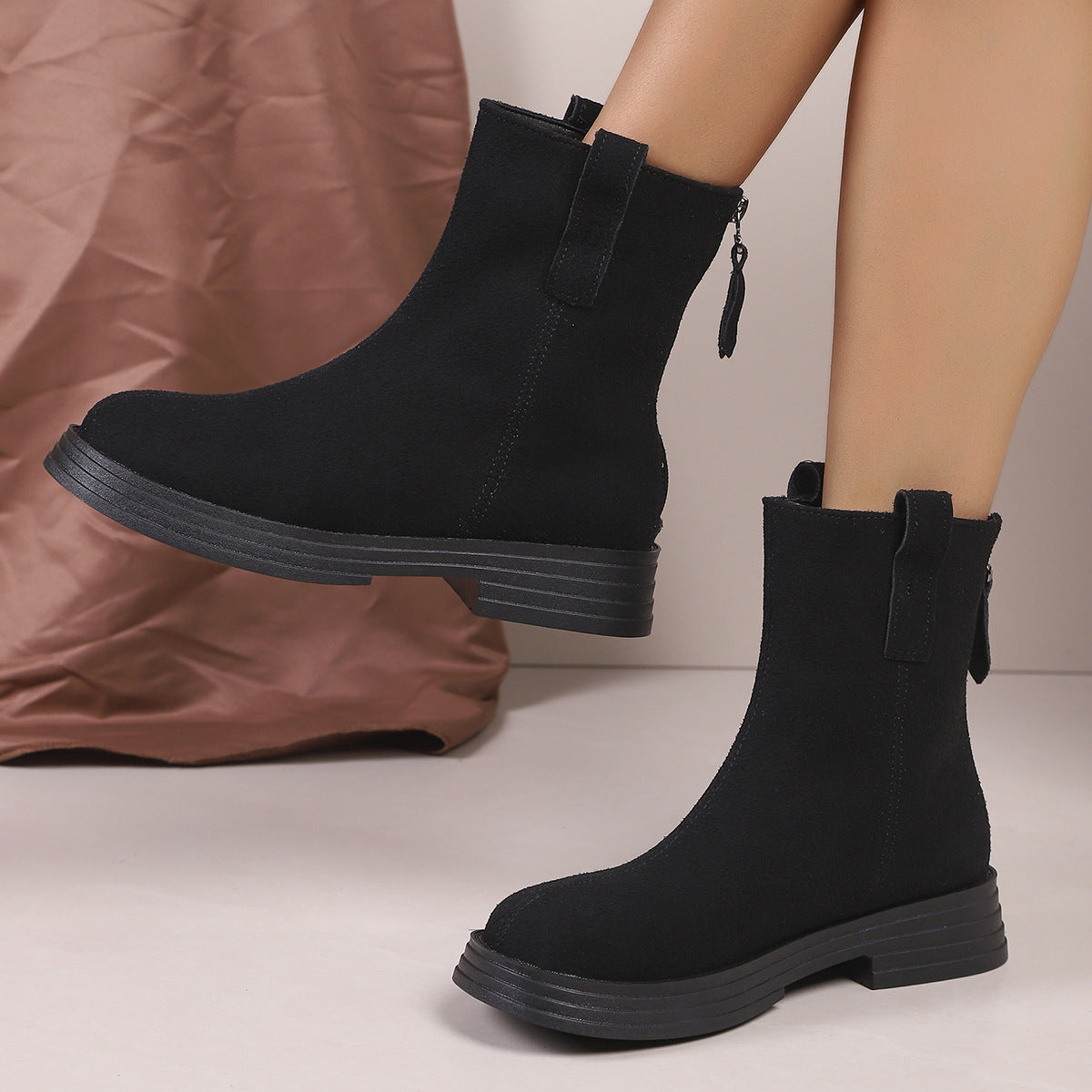 Vintage inspirierte Orthopädische Stiefel