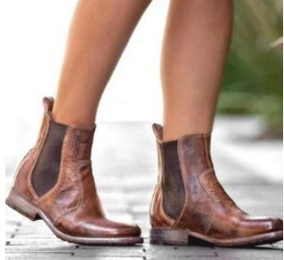 Vintage inspirierte Orthopädische Stiefel