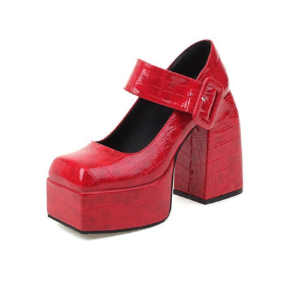 Vintage inspirierte Orthopädische Absatzschuhe
