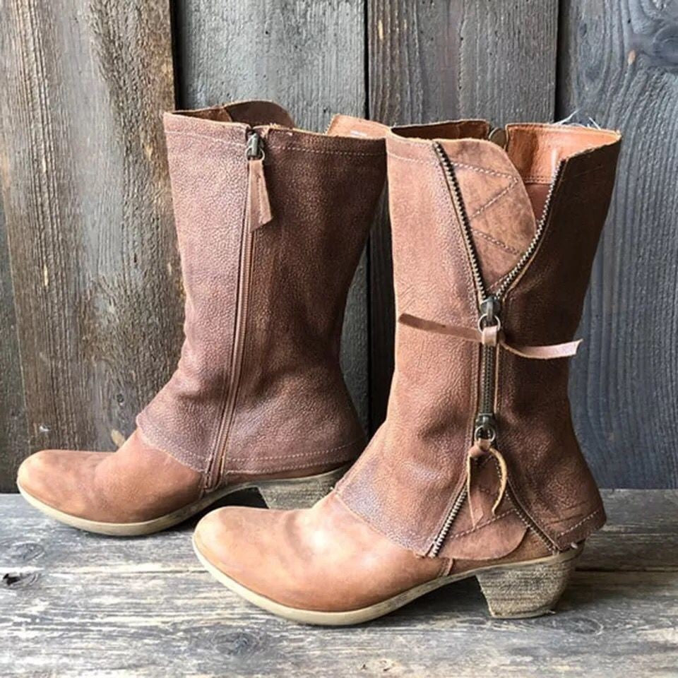 Schicke Orthopädische Stiefel mit einzigartigem Design