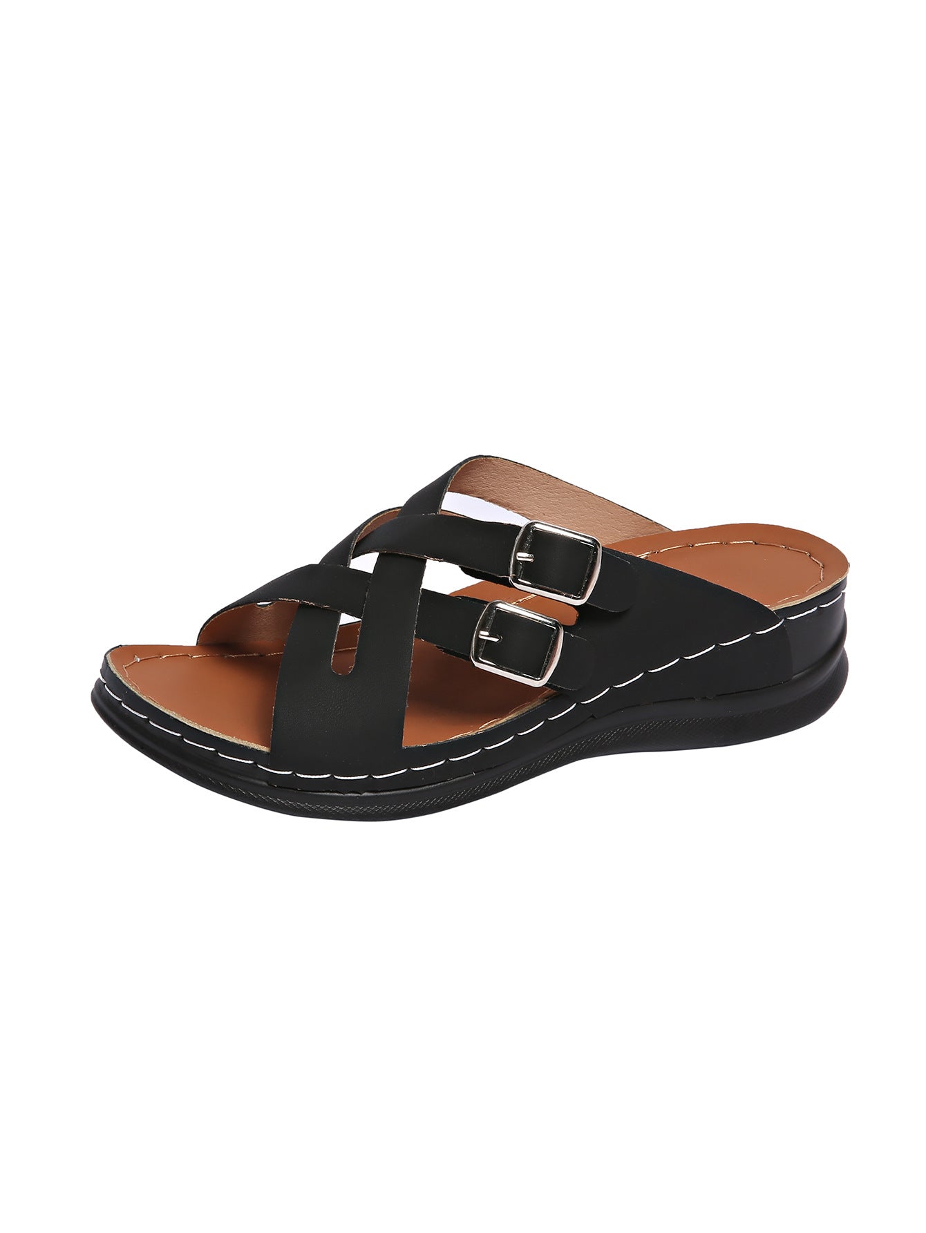 Klassische Orthopädische Sandalen mit zeitlosem Stil